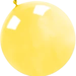 Ballon jaune de décoration événementielle — Les Pimp'ettes