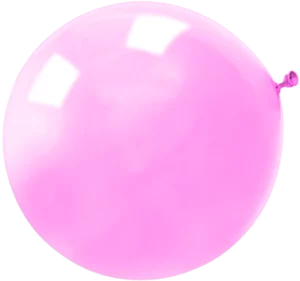 Ballon rose de décoration événementielle — Les Pimp'ettes