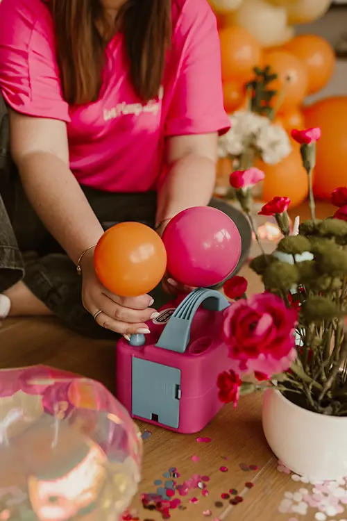 margot gonfle ballons