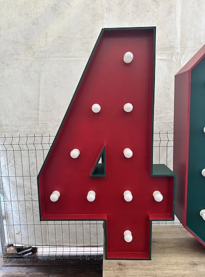 decoratrice evenement bordeaux chiffre 4