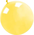 Ballon jaune de décoration événementielle — Les Pimp'ettes