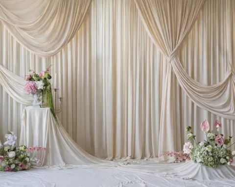 decoration-mariage-rideau